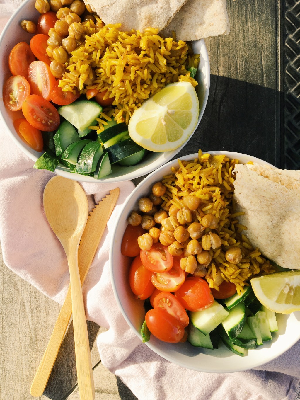 Mediterranean Bowls with Garlic Aioli Sauce&nbsp;(Vegan)
