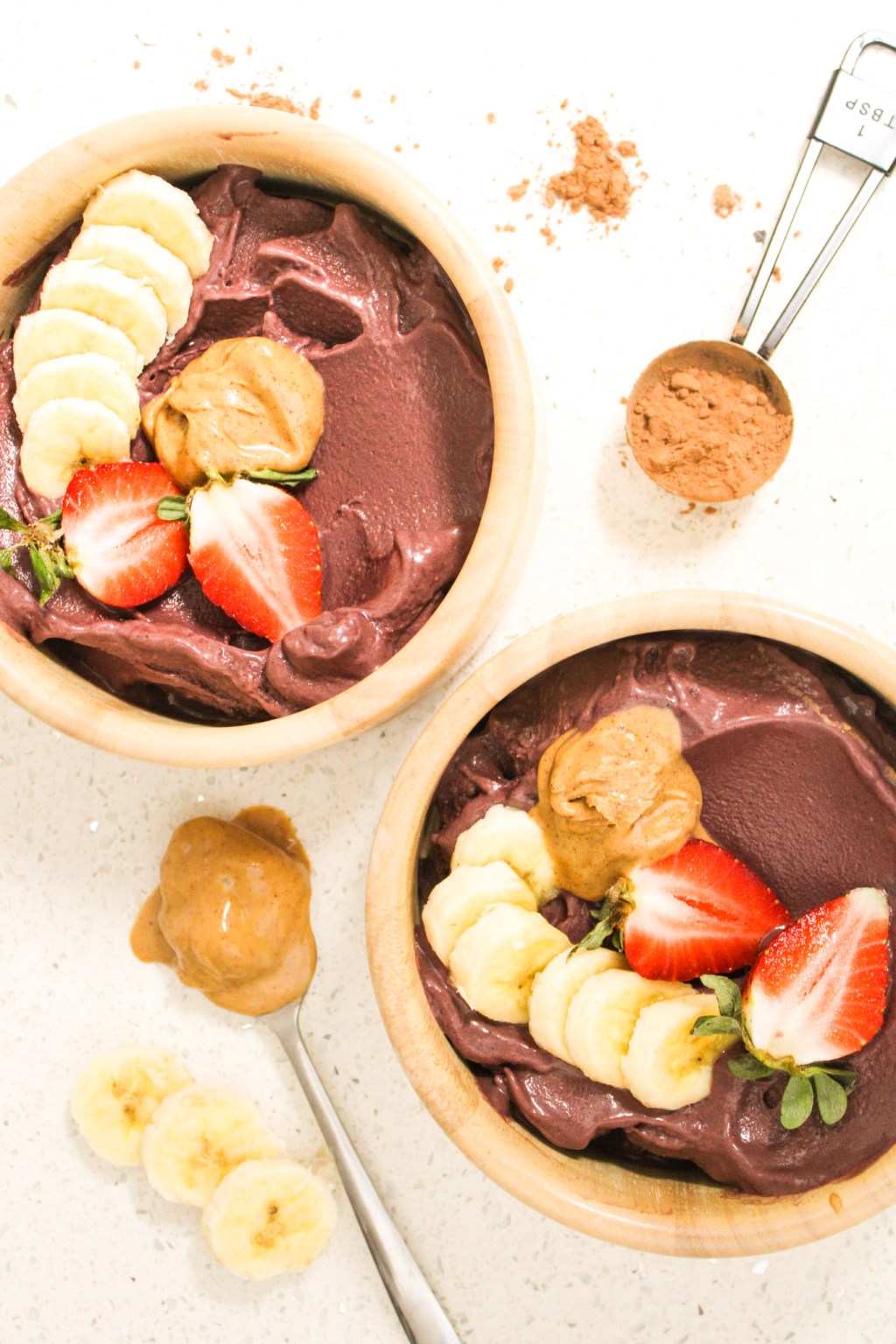 Chocolate Peanut Butter Acai&nbsp;Bowl