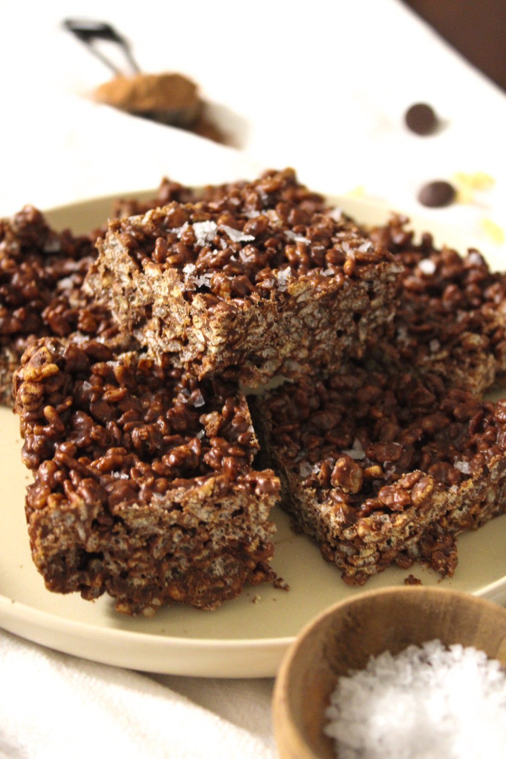 Chocolate Sea Salt Rice Crispy&nbsp;Treats