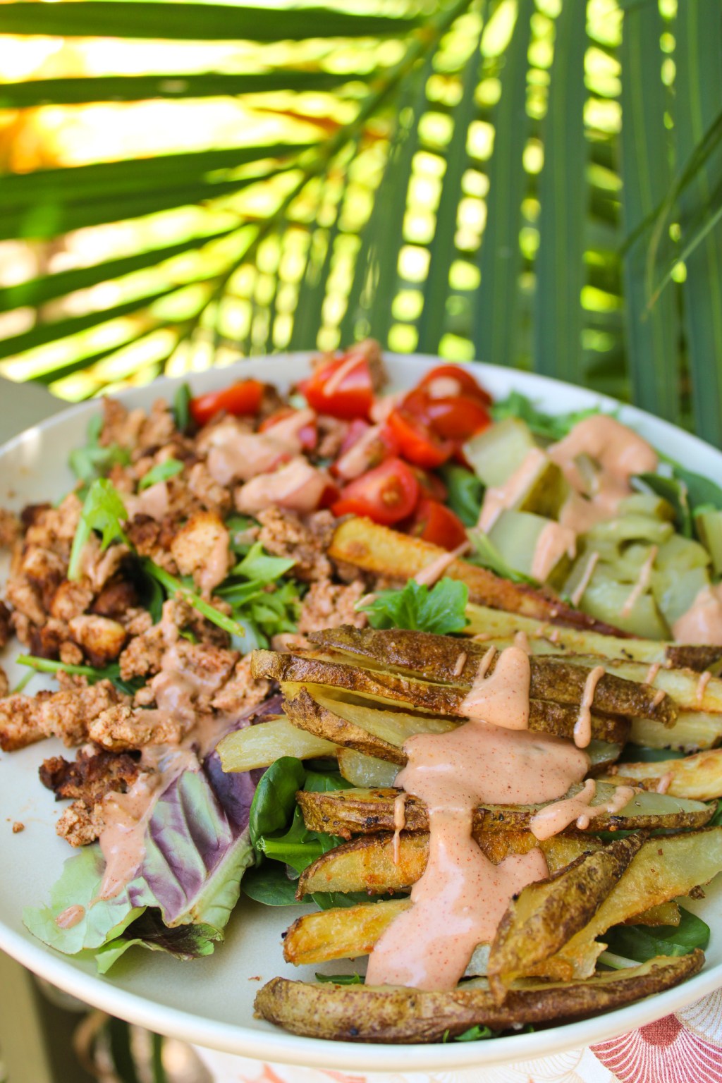 Vegan Burger Bowls